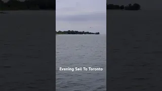 What better day to take an evening sail to Toronto! #wednesdayvibes #toronto #6ix9ine #sailing