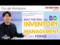 Google Forms Tutorial - Create a Real-Time Inventory System Forms x Sheets x Gemini