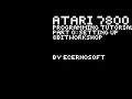 Atari 7800 programming tutorial Part 0 Setting up 8bitworkshop