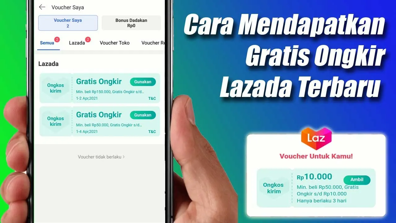 CARA AGAR BELANJA DI LAZADA GRATIS ONGKIR #carabelanjagratisongkir di lazada