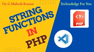 STRING FUNCTIONS IN PHP
