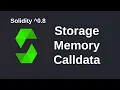 Storage Memory and Calldata Solidity 0 8