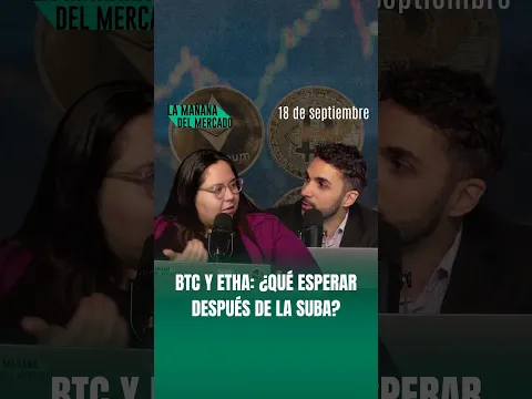 ₿ Bitcoin y Ethereum: ¿qué esperar después de la suba?