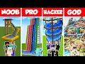 Lagu Minecraft FAMILY WATER PARK BUILD CHALLENGE - NOOB vs PRO vs HACKER vs GOD / Animation