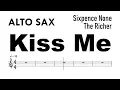 Kiss Me Alto Sax Sixpence None The Richer Sheet Music
