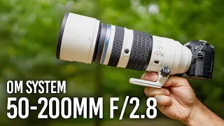 why the om system m zuiko 50 200mm f 2 8 is never leaving my camera bag