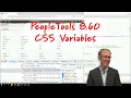PeopleTools 8 60 CSS Variables