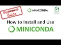 Miniconda Tutorial for Beginners Install Set Up Environments Run Jupyter
