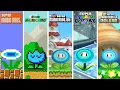 Ice Flowers in some 2D and 3D Mario Games