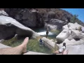 Small cliff jumping in Springville