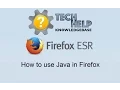 How to use Java in Firefox