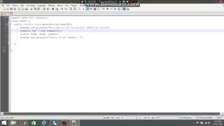 Java Episode 3 Creating Simple Calculator