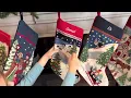 Custom Christmas Stockings - Modeled by Aurora and Personalized By Landsend Fireplace Necessities