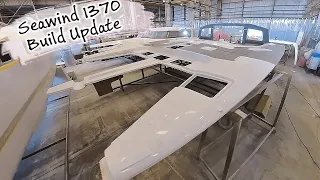 The Catamaran Build Has Started For Our New Seawind 1370 – No Regrets 2, Real Time Update #1