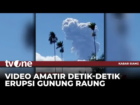Gunung Api Raung Alami Erupsi