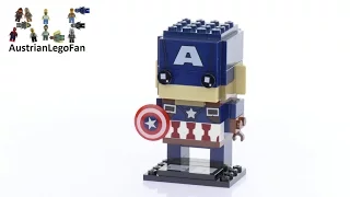 Lego BrickHeadz 41589 Captain America - Lego Speed Build Review