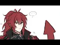 Genshin comic Diluc and Kaeya