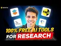 Best FREE AI Tools for Research Papers AI for Researchers
