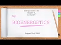 Learning Biology Online - The Photosynthetic pigments