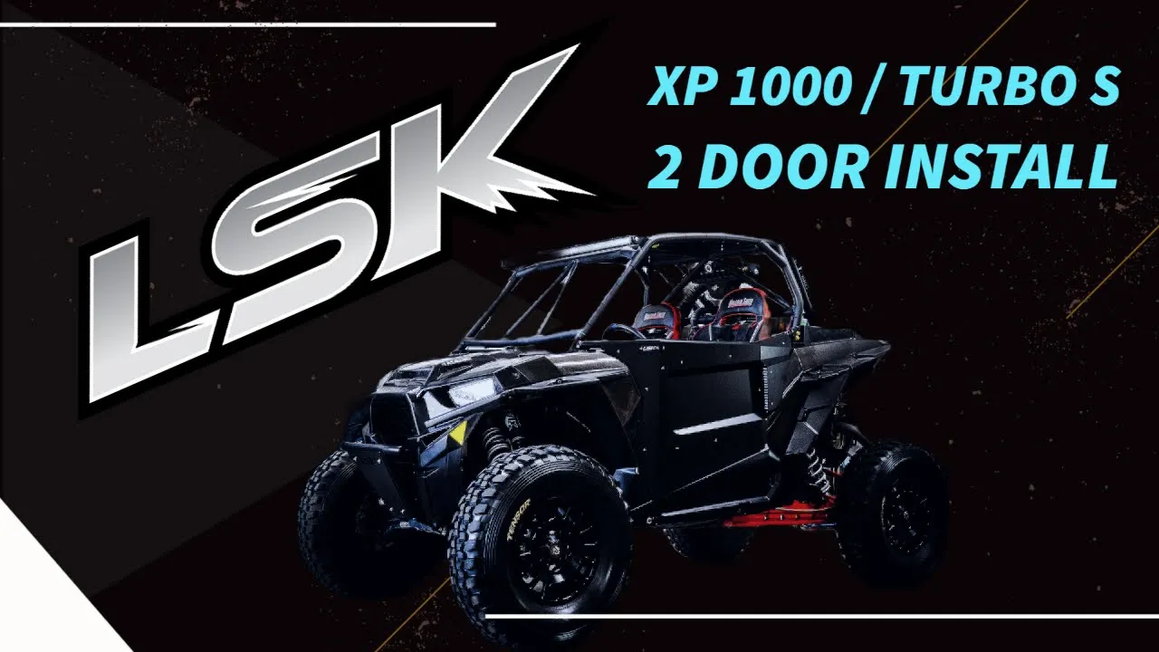 エクソシスタープリシクセット Polaris RZR XP1000 / TURBO S - 2 Seat Door Kit by LSK - LSK1268-EPZ