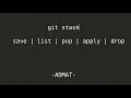 4 - Stash your changes before you mess with features