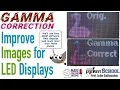 Improve Images for LED Display with Gamma Correction CircuitPython School
