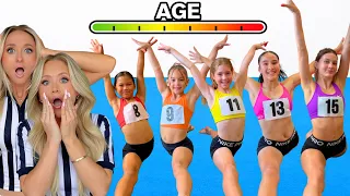 Ages 6-15 Compete In GYMNASTICS Tournament!