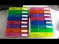 Ephemera Embellishment Storage Using a Hobby Lobby Storage Case Craft Room Storage Tip