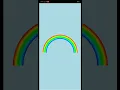 Beautiful Rainbow Drawing By Using Python Turtle