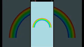 Beautiful Rainbow Drawing By Using Python Turtle