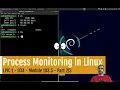Monitoring Processes in Linux ps pgrep top free uptime