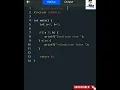 Logical operator not execution using c in tamil