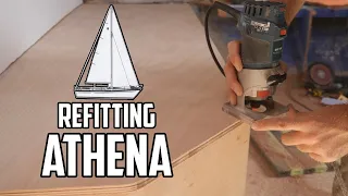 Sail Life – New settee and more fiberglass – DIY sailboat refit