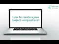 Java Programming - How to create a java project in eclipse