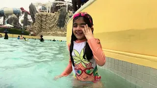 Sheikha And Salama In Yas Water World 