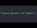 LLVM Tutorial Codegen for Binary Operators