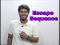 2 Escape Sequence - JAVA Code