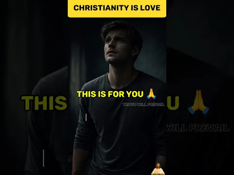Christianity Is Not Fear, It Is Love ✝️ #shorts #jesus #christianity