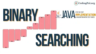 Binary Searching Java Implementation Searching Algorithms DSA CodingPal org
