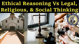 Ethical Reasoning Vs. Other Domains of Thought for Which It Is Often Confused