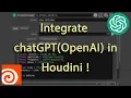 How to Integrate ChatGPT Open AI in Houdini