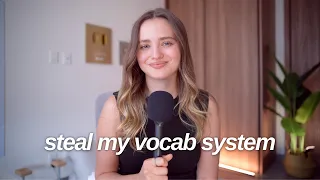 I learned 10,000+ words in English to reach C2, so you can just copy me