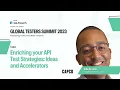 Enriching Your API Test Strategies Ideas And Accelerators by Julio De Lima