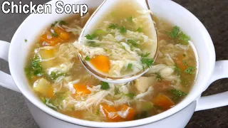 delicious chicken vegetable soup how to make chicken soup at home