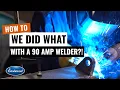 Can the MIG 90 Weld a Jeep Bumper Together MIG Welding Tips and Tricks