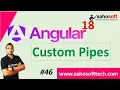 Custom Pipes in Angular 18 pipes in Angular Angular 18 Tutorials in Hindi