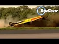 Hammond CRASHES In LAND SPEED RECORD Attempt Top Gear 4K 60fps AI Upscale