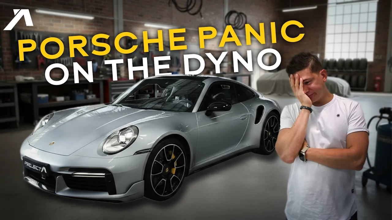 Porsche 992 Turbo S Tuning with Obstacles
