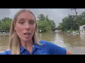 Historic flooding in Noblesville after heavy rainfall