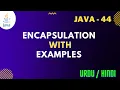 Encapsulation in java OOP Jawad Aslam